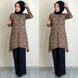 AZZE BUTİK - 5015 LEOPAR TAKIM K15