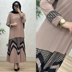 AZZE BUTİK - 5330 AÇELYA TAKIM K75 VİZON
