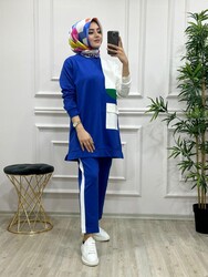 5380 CEMRE EŞOFMAN TAKIMI K60 SAKS - Thumbnail