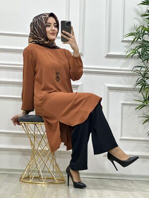 5410 SERAP KOLYELİ TAKIM K25 KIREMIT