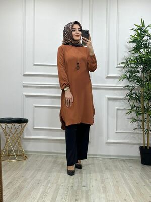 5410 SERAP KOLYELİ TAKIM K25 KIREMIT
