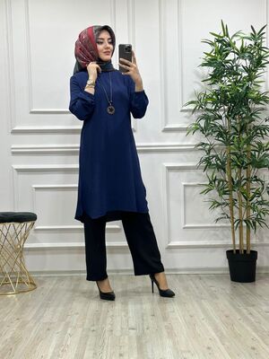 5410 SERAP KOLYELİ TAKIM K25 LACİVERT