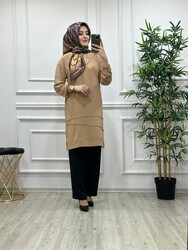 5420 ÖZLEM ÇİMALI TAKIM K25 LATTE - Thumbnail