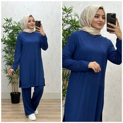 AZZE BUTİK - 5530 DURU TAKIM K55 LACİVERT