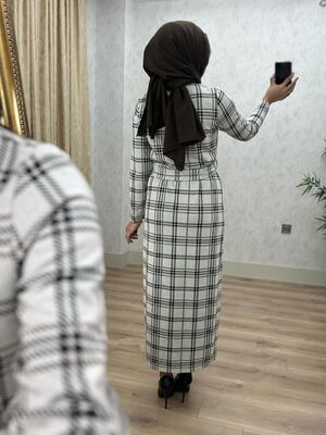 6250 ASLI ELBİSE K75 KARELİ