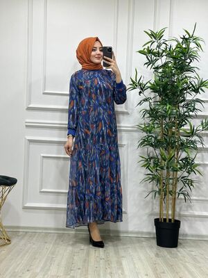 6290 SEHER ELBİSE K40 İNDİGO