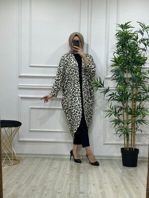 7011 LEOPAR DESEN TUNIK K30