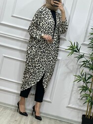 7011 LEOPAR DESEN TUNIK K30 - Thumbnail