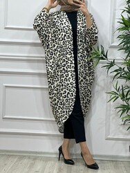 7011 LEOPAR DESEN TUNIK K30 - Thumbnail
