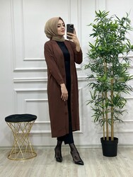 AZZE BUTİK - 7320 HİFA KAP K75 ACI KAHVE