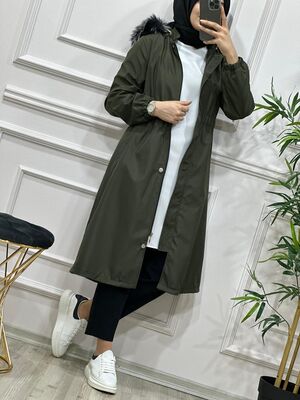 7380 SEÇİL PARKA K60 HAKİ