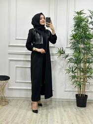 AZZE BUTİK - 7390 MELTEM FERACE K50 SİYAH