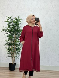 AZZE BUTİK - 7430 FULYA KAP K75 BORDO