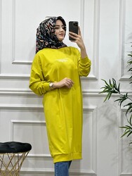8190 ÖYKÜ TUNİK K30 ZENCEFİL - Thumbnail