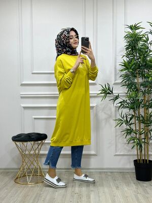 8190 ÖYKÜ TUNİK K30 ZENCEFİL