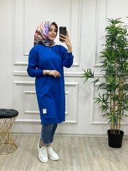 AZZE BUTİK - 8230 NUR TUNİK K20 SAKS