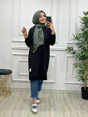 8230 NUR TUNİK K40 SİYAH