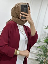 8270 GİZEM KAP K40 BORDO - Thumbnail