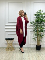 8270 GİZEM KAP K40 BORDO - Thumbnail