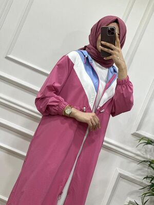 8280 RENK BLOKLU TÜNEL KAP K40 PEMBE