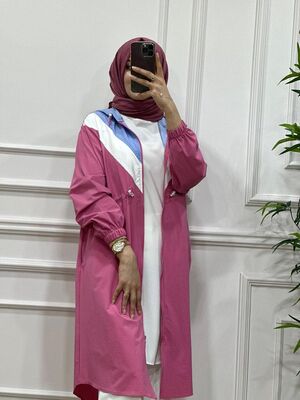 8280 RENK BLOKLU TÜNEL KAP K40 PEMBE