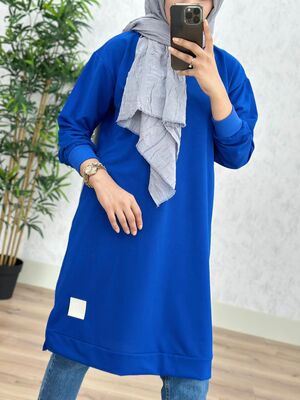 8390 PERİ ARMALI TUNİK K25 SAKS