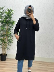 8400 DENİZ TUNİK K30 SİYAH - Thumbnail