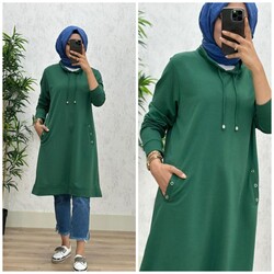 8400 DENİZ TUNİK K30 ZÜMRÜT - Thumbnail