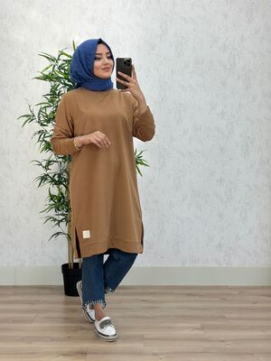 8420 MEVA TUNİK K35 CAMEL
