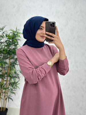 8420 MEVA TUNİK K35 GÜL