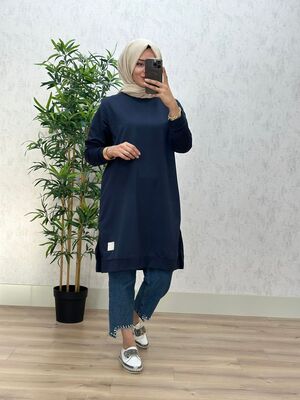 8420 MEVA TUNİK K35 LACİVERT