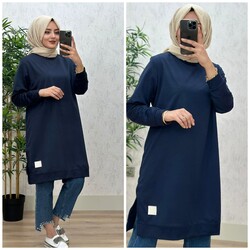 AZZE BUTİK - 8420 MEVA TUNİK K35 LACİVERT