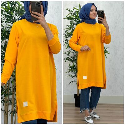 8420 MEVA TUNİK K35 SARI