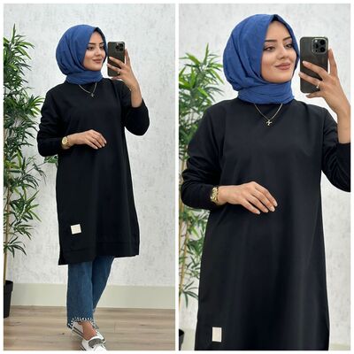 8420 MEVA TUNİK K35 SİYAH