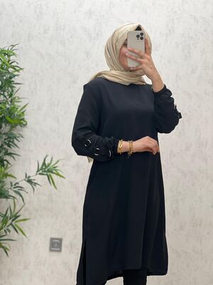 8500 DESTAN TUNİK K50 SİYAH