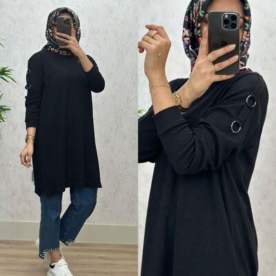 8460 ECE TUNİK K40 SİYAH