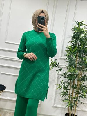 9090 AHSEN TRİKO TAKIM K40 YEŞİL