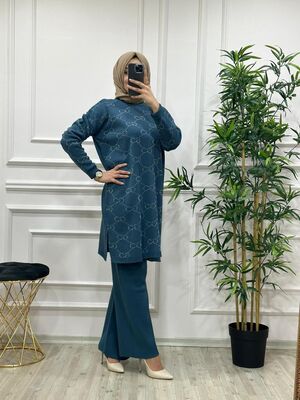 9140 SANEM TRİKO TAKIM K40 İNDİGO